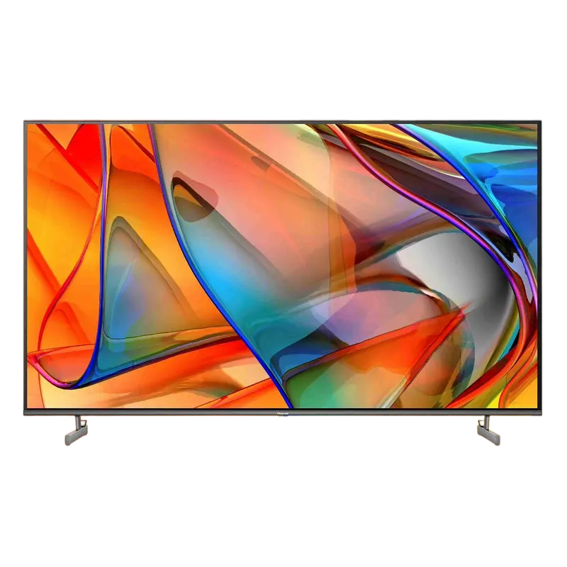 Televizor Hisense 55U6KQ 55 inch Mini LED 4K UHD Smart TV VIDAA Gri, vedere posterioară