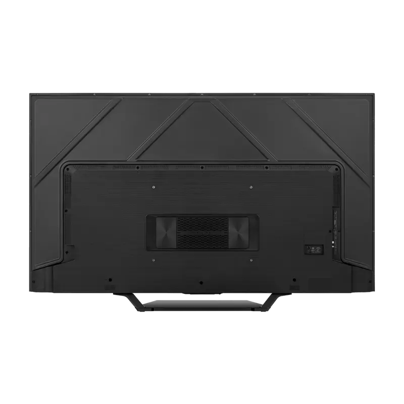 Televizor Hisense 55U7NQ 55 inch Mini LED 4K UHD Smart TV Gri, vedere posterioară