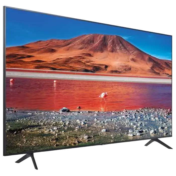 Televizor Samsung UE55AU7170 55 inch LED 4K UHD Tizen, vedere laterală