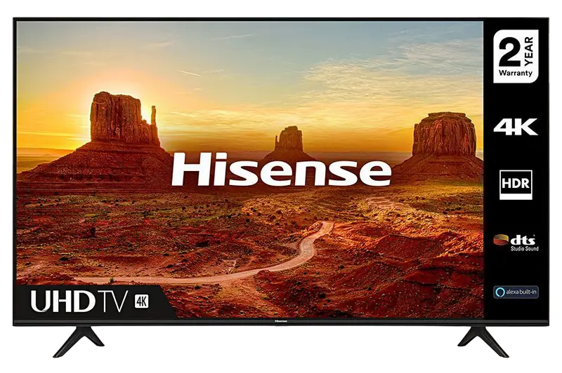 Televizor Hisense 55A7100F 55" LED 4K UHD, VIDAA, detaliu interfață
