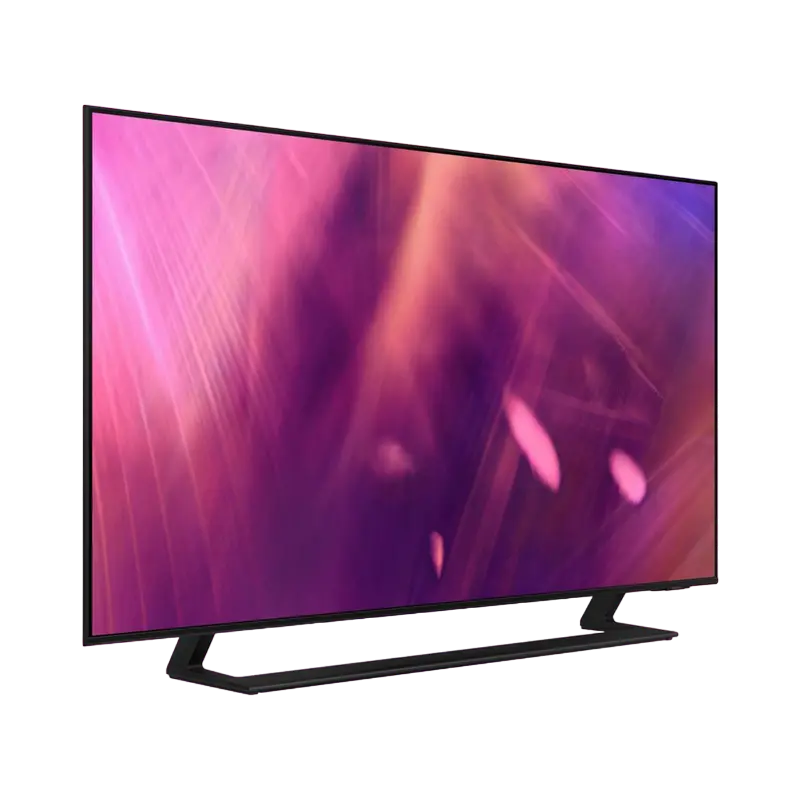 Televizor Samsung UE55AU9000 55 inch LED 4K UHD Tizen Smart TV Negru, vedere laterală