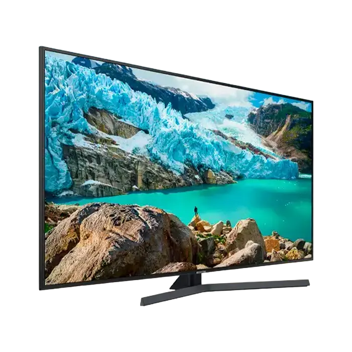 Televizor Samsung UE55RU7200 55 inch LED 4K UHD Smart TV Negru, vedere laterală