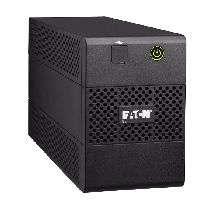 UPS Eaton 5E650iUSBDIN 650VA/360W Line Interactive, AVR, RJ11/RJ45, USB, 1*Schuko, 2*IEC-320-C13