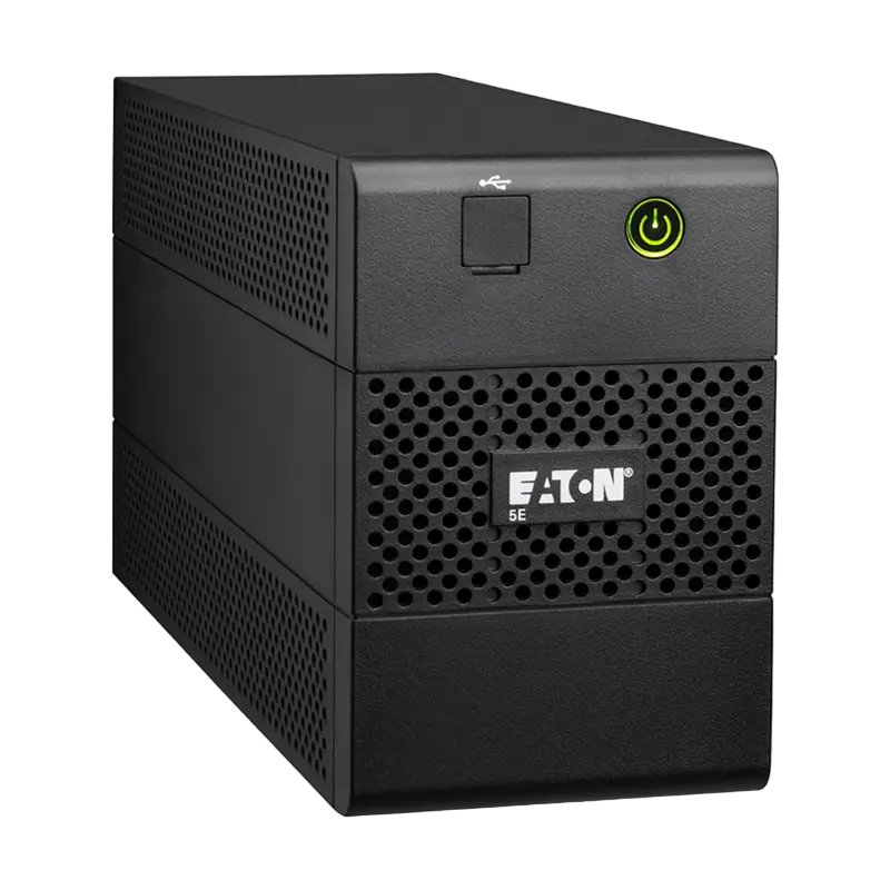 UPS Eaton 5E850iUSBDIN 850VA/480W Line Interactive, AVR, RJ11/RJ45, USB, 1*Schuko, 2*IEC-320-C13