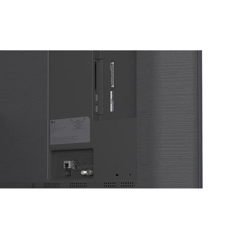 Televizor Smart LG 65MRGB87B6B Mini RGB 4K UHD 65 inch Negru, vedere laterală