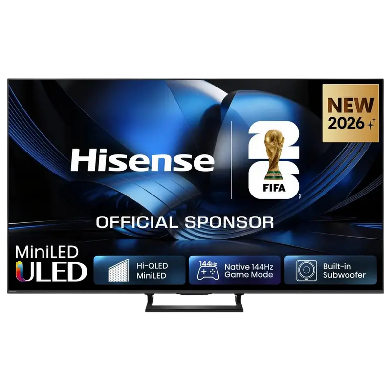 Televizor Smart Hisense 65U7SE 65 inch Mini LED 4K UHD Negru