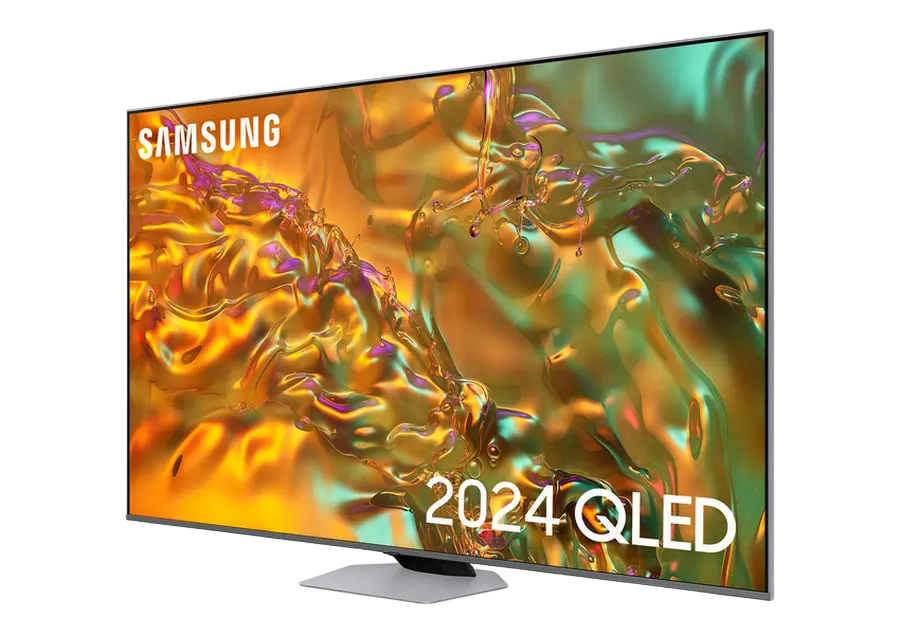 Televizor Samsung QE65Q80DAUXUA 65 inch QLED 4K UHD Smart TV Tizen, vedere posterioară