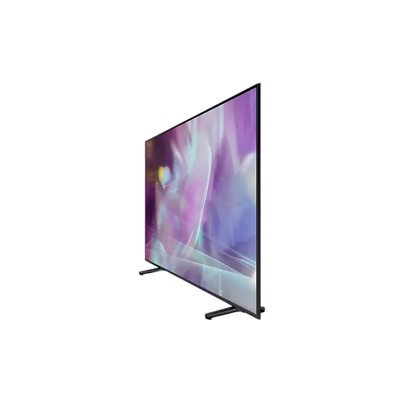 Televizor Samsung QE65Q60A 65" QLED 4K UHD Smart TV Negru, vedere laterală