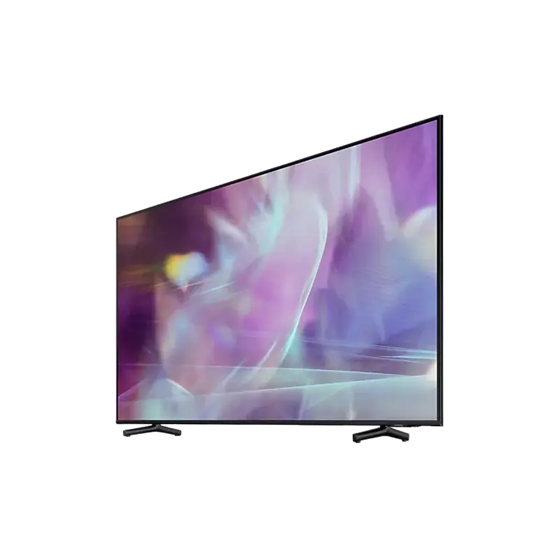 Televizor Samsung QE65Q60A 65" QLED 4K UHD Smart TV Negru, vedere posterioară
