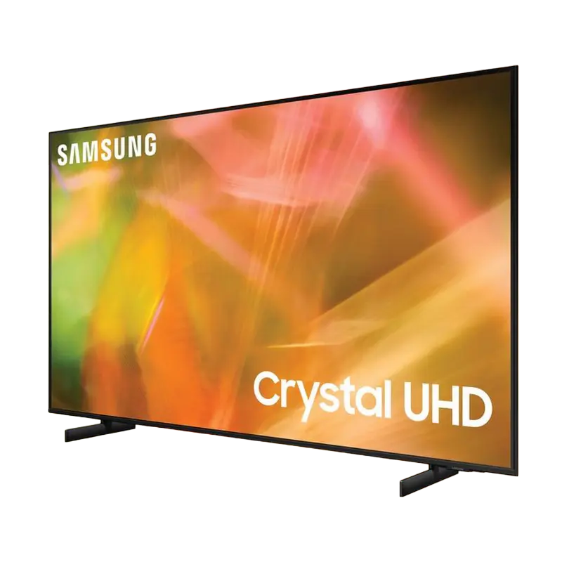 Televizor Samsung UE65AU8000 65 inch LED 4K UHD Smart TV Tizen, vedere laterală