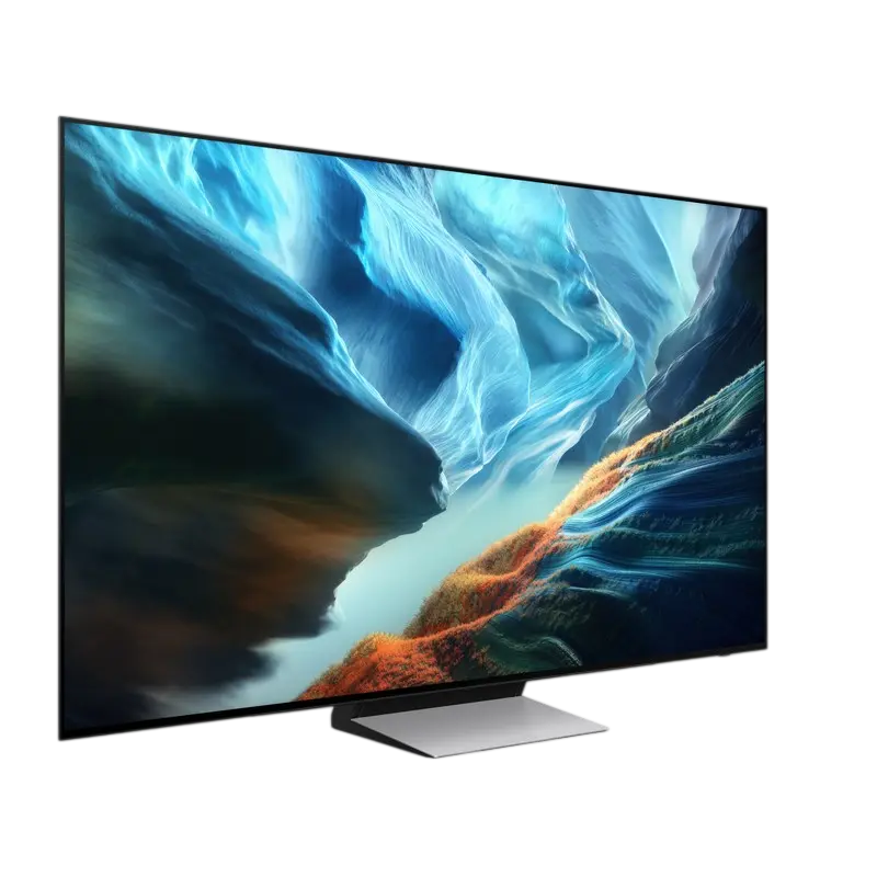 Televizor Samsung QE65S90HAEXUA 65 inch QD-OLED 4K UHD, vedere posterioară
