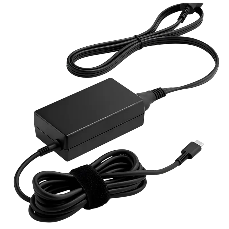 HP 65W USB-C LC Power Adapter EURO, (WxDxH): 90x51x285 mm, Weight: 235 g,100 cm (power cord); 180 cm
