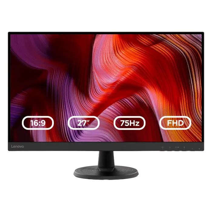 Lenovo 67A3KAC6EU 27 inch 1920x1080 VA 75Hz Black