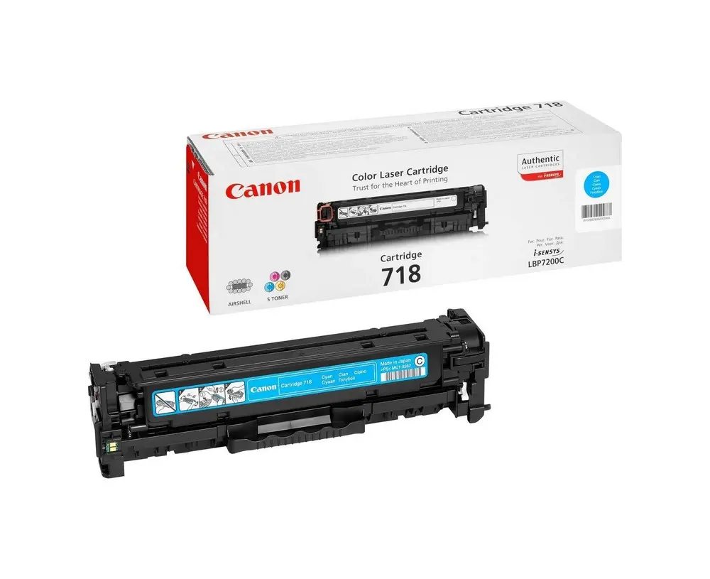 Canon Laser Cartridge 718 C, Cyan