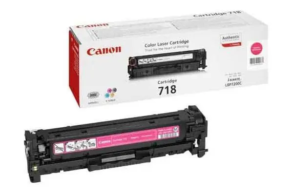 Canon Laser Cartridge 718 M, Magenta