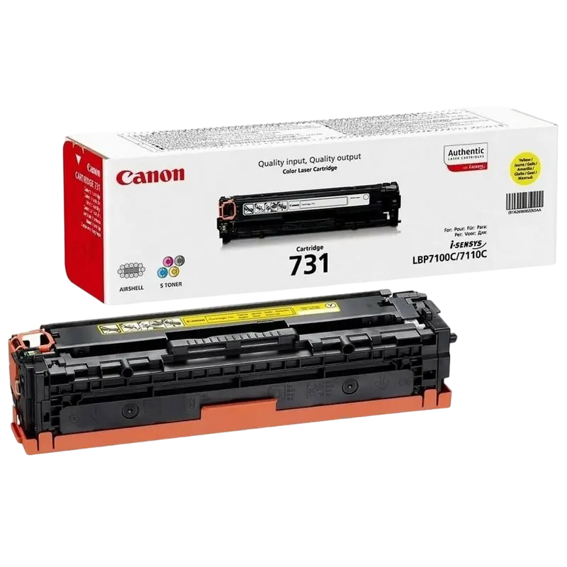 Canon Laser Cartridge 731, yellow