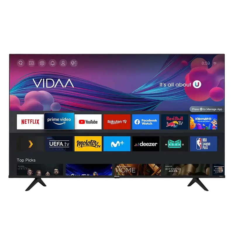 Televizor Hisense 75A6BG 75 inch LED 4K UHD Dolby Vision VIDAA OS Negru