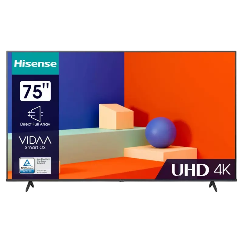 Televizor Hisense 75A6K 75" LED 4K UHD VIDAA OS Negru