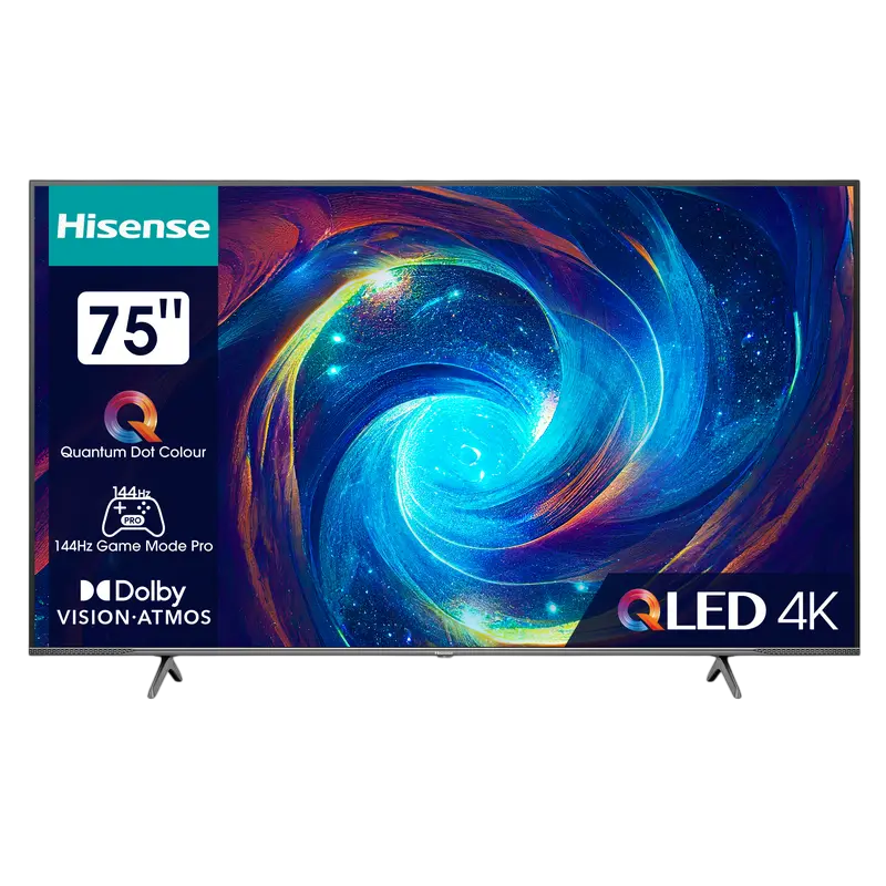 Televizor Hisense 75E7KQ PRO QLED 4K 144 Hz
