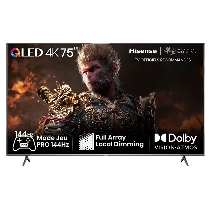 Televizor Hisense 75E7NQ PRO 75 inch QLED 4K UHD Smart TV