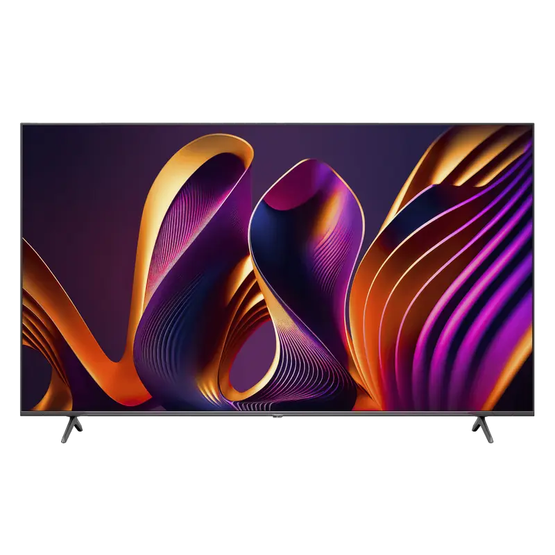 Televizor Hisense 75E7NQ PRO 75 inch QLED 4K UHD Smart TV, vedere posterioară