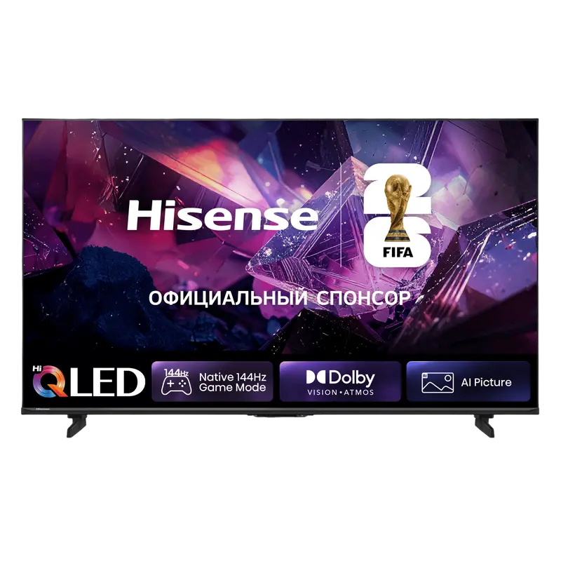 Televizor Hisense 75E7S PRO, QLED 4K UHD, 75 inch, Negru