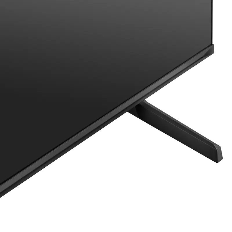 Televizor Hisense 75E7S PRO, QLED 4K UHD, 75 inch, Negru, vedere laterală