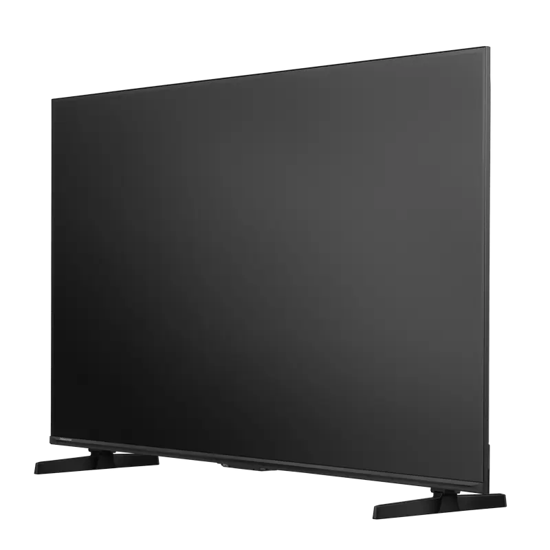 Televizor Hisense 75E7S PRO, QLED 4K UHD, 75 inch, Negru, vedere posterioară