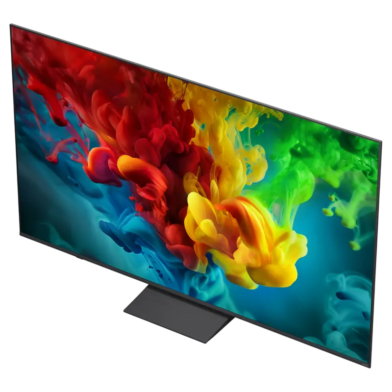 Televizor Smart LG 75QNED83B6A QNED 4K UHD 75 inch Negru, vedere laterală