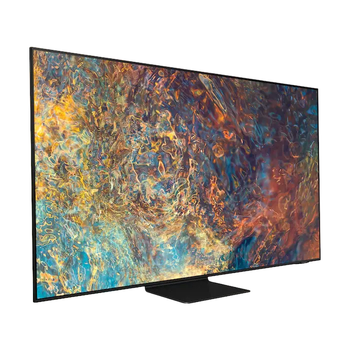 Televizor Samsung QE75QN90AAUXUA 75 inch Neo QLED 4K Mini LED, vedere laterală