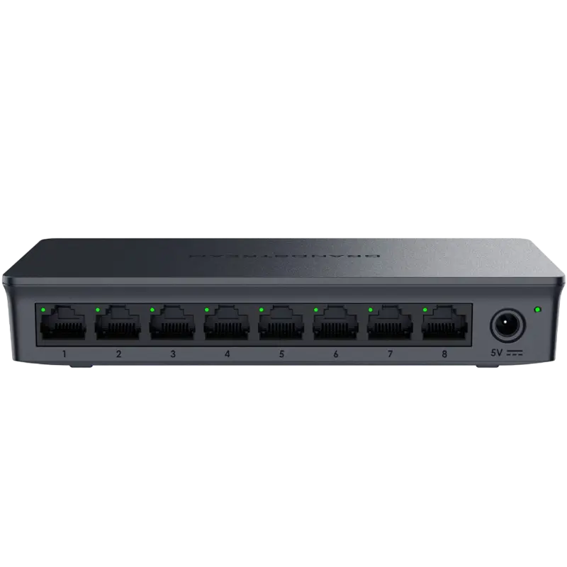D-Link 8-port 10/100/1000 Base-TX Lite Managed Switch, Grandstream "GWN7711"