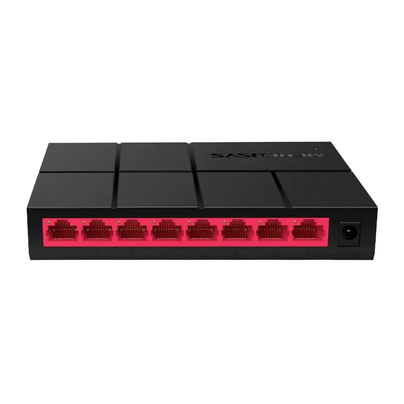 8-port 10/100/1000Mbps Desktop Switch MERCUSYS "MS108G", Plastic Case