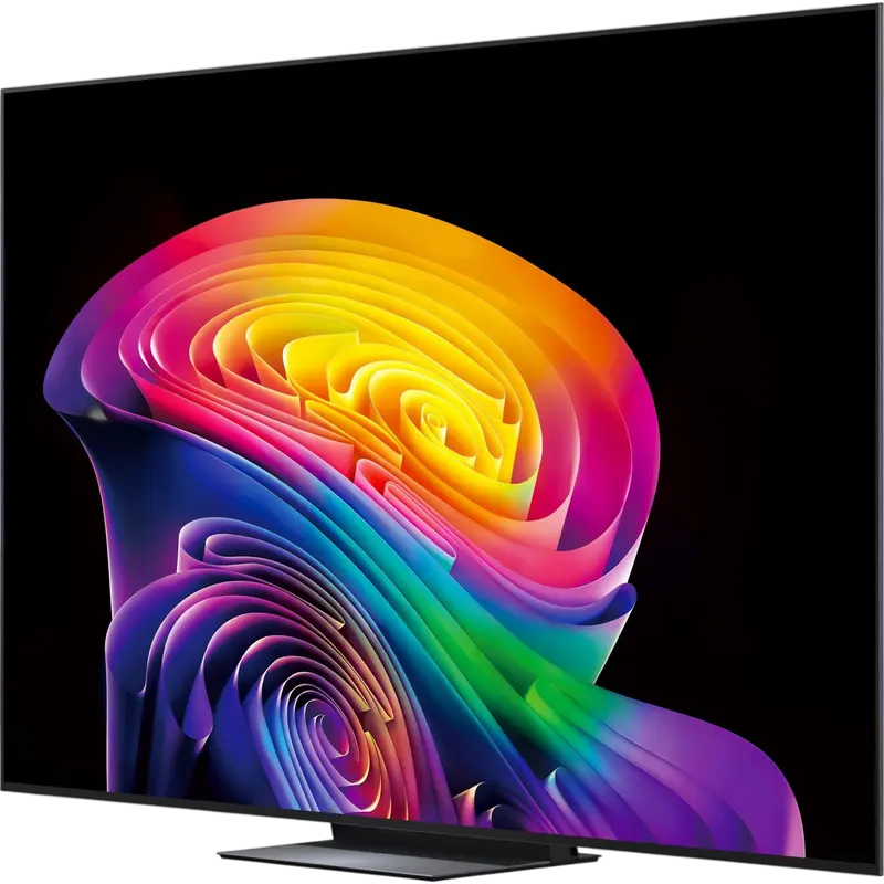 Televizor OLED LG OLED83C64LA 83" 4K UHD 165 Hz webOS, vedere laterală