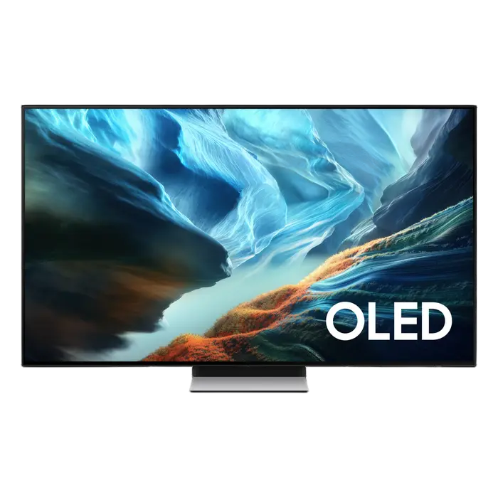 Televizor Samsung QE83S90HAEXUA 83 inch QD OLED 4K Smart TV Negru