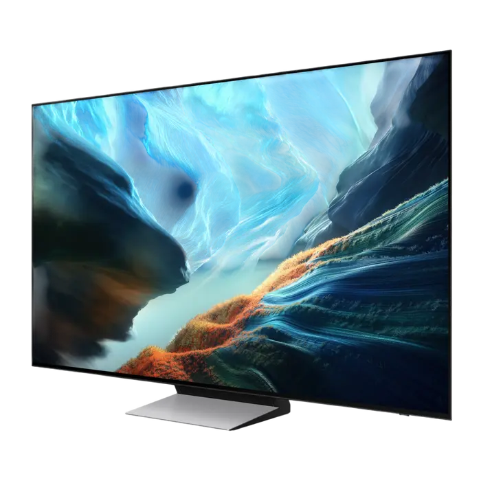Televizor Samsung QE83S90HAEXUA 83 inch QD OLED 4K Smart TV Negru, detaliu interfață