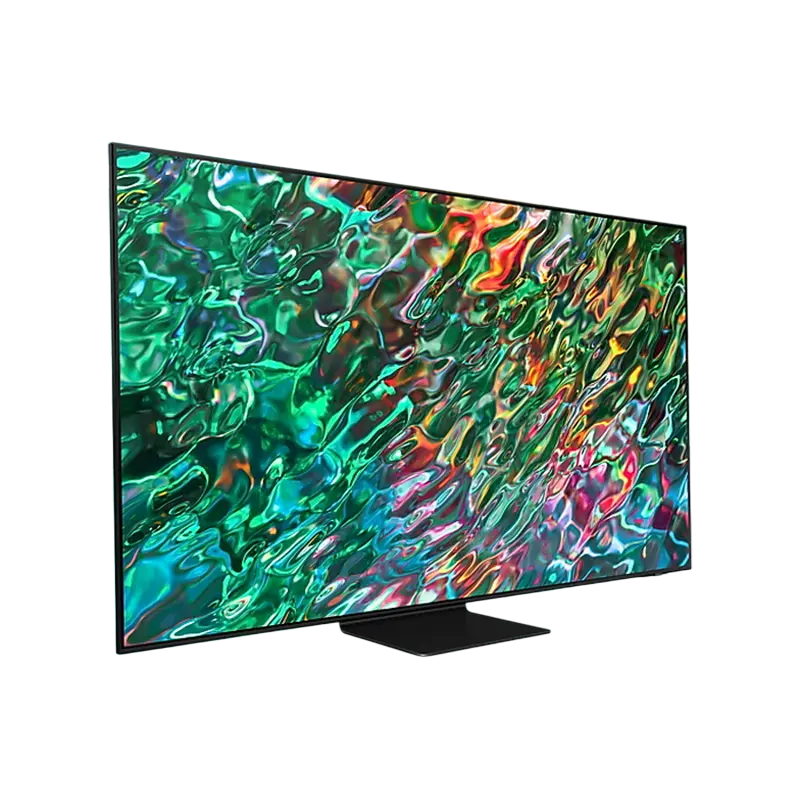 Televizor Samsung Neo QLED Mini LED 4K 85 inch QE85QN90BAUXUA Negru, vedere posterioară