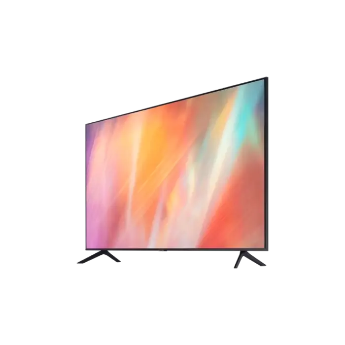 Televizor Samsung UE85AU7170 85 inch LED 4K UHD Tizen, vedere laterală