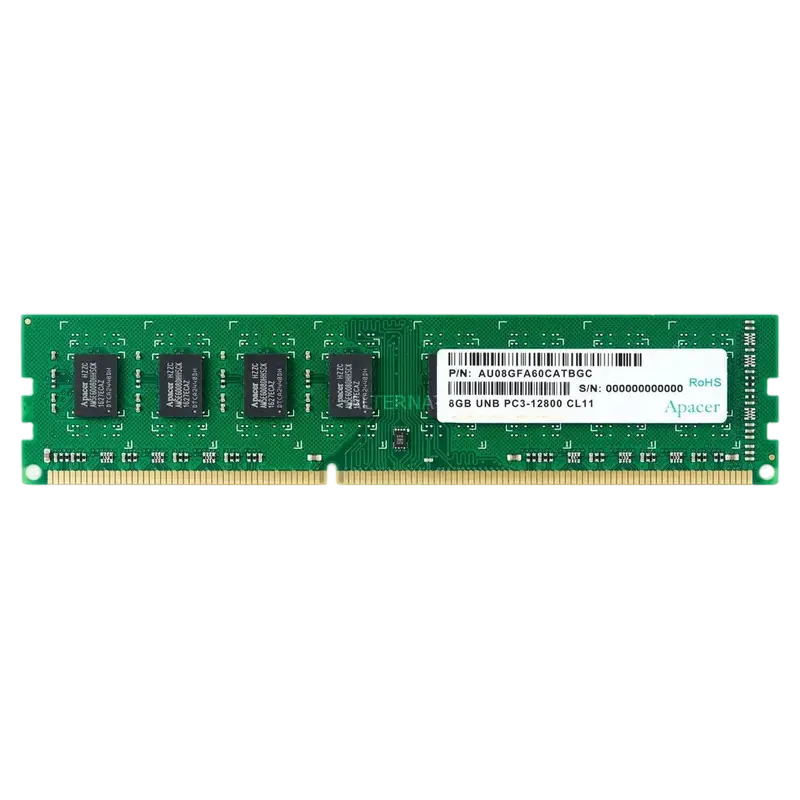8GB DDR3- 1600MHz Apacer PC12800, CL11, 1.5V