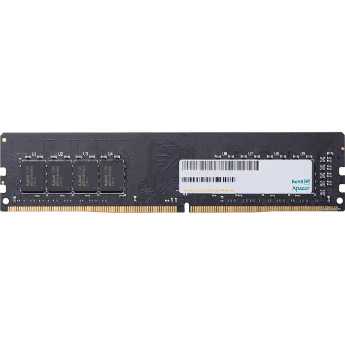 8GB DDR4- 2400MHz Apacer PC19200, CL17, 288pin DIMM 1.2V