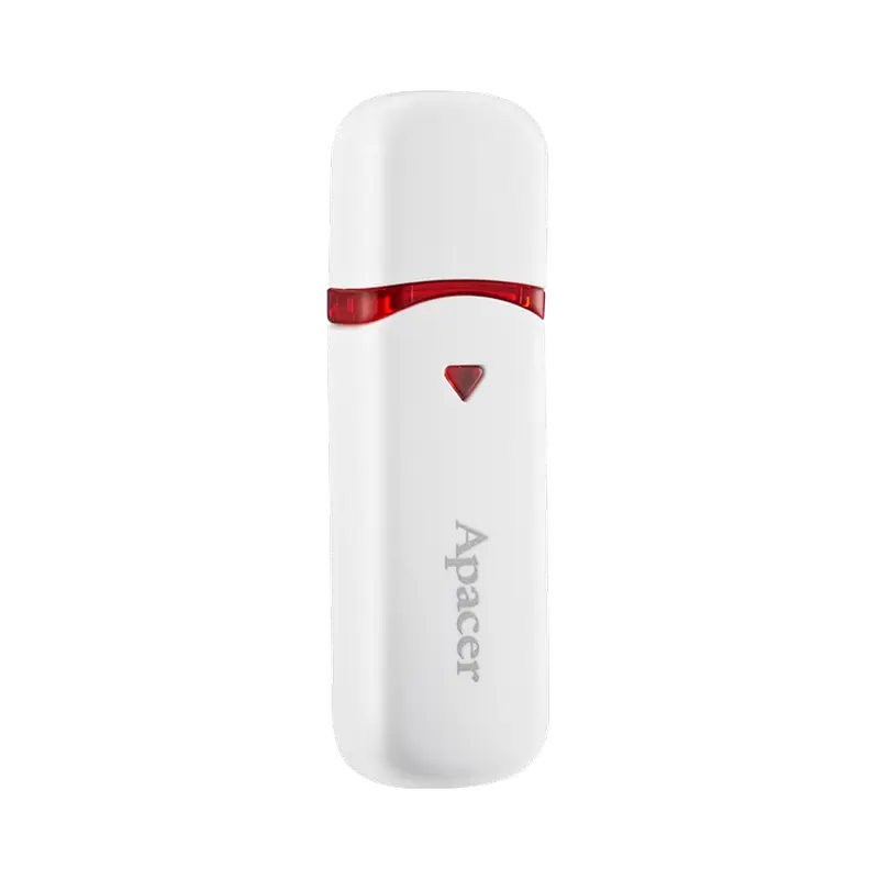 8GB USB2.0 Flash Drive Apacer "AH333", White, Classic Cap (AP8GAH333W-1)
