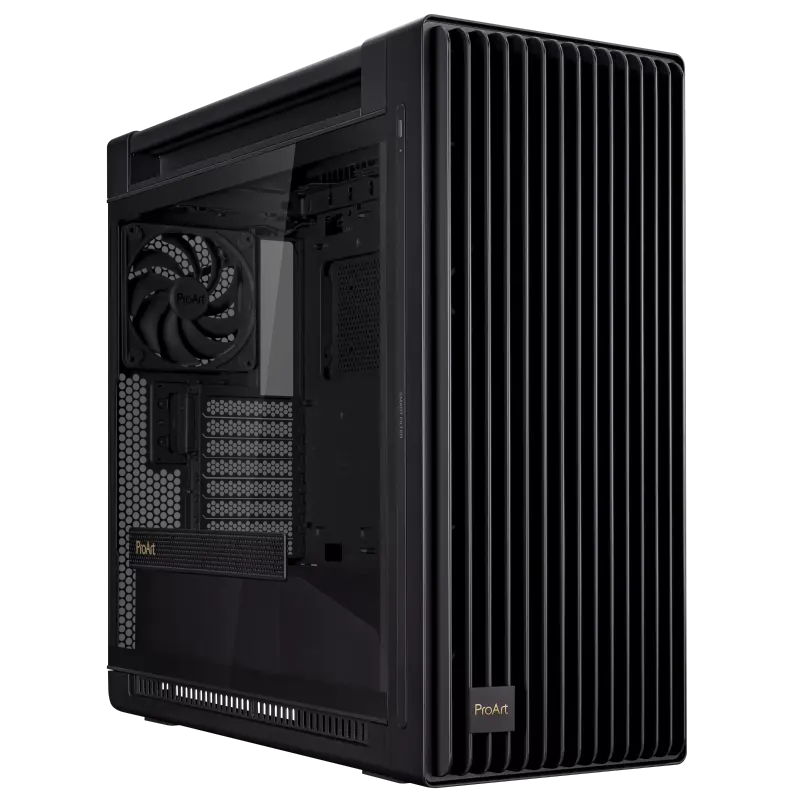 Case ATX ASUS ProArt PA602, 2x200mm & 1x140mm, PWM Hub, Tempered Glass, Dust Filter, 2xUSBx2.0, 2xUS
