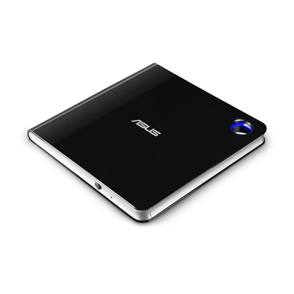 External Slim Blue-ray Writer ASUS "SBW-06D5H-U", Black, (USB3.1), Retail