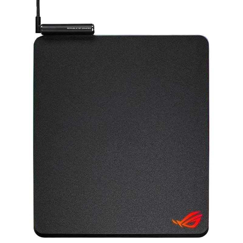 Gaming Mouse Pad ASUS ROG Balteus , 370 x 320 x 7.9mm, 15-zone Aura Sync RGB, USB 2.0 passthrough, P