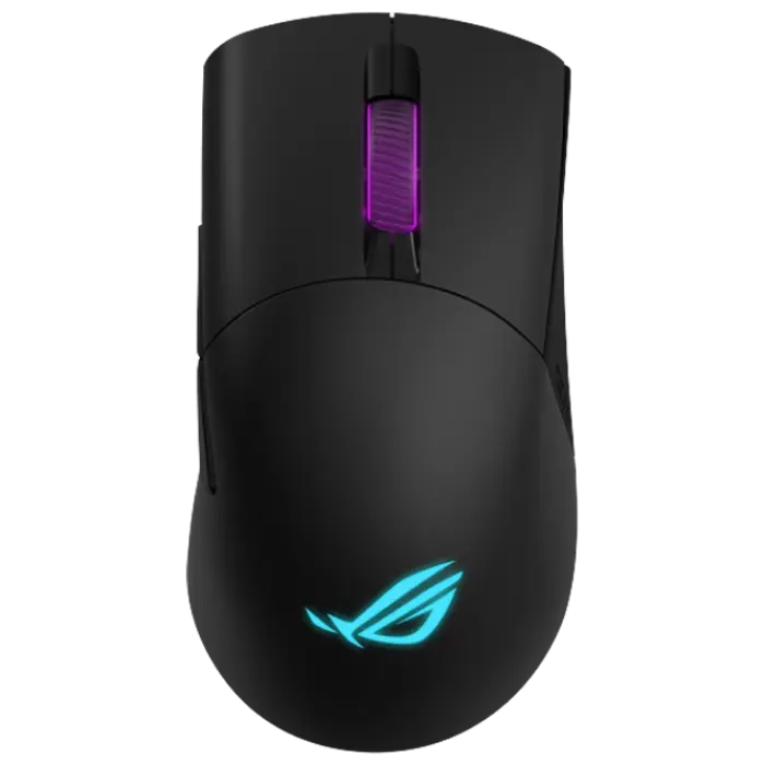 Gaming Mouse ASUS ROG Keris, 16k dpi, 7 buttons, 400ips, 50G, 62g, Ergonimic, Push-fit socket, PBT p