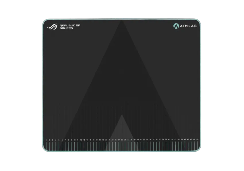 Gaming Mouse Pad ASUS ROG Hone Ace Aim Lab Edition, 508 x 420 x 3mm, Protective nano coating