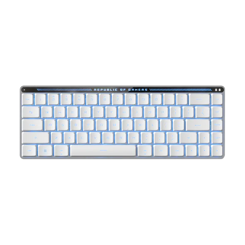 Gaming Wireless Keyboard ASUS ROG Falchion RX, Mechanical, 65% layout, Low Profile, Oprital. SW, RX