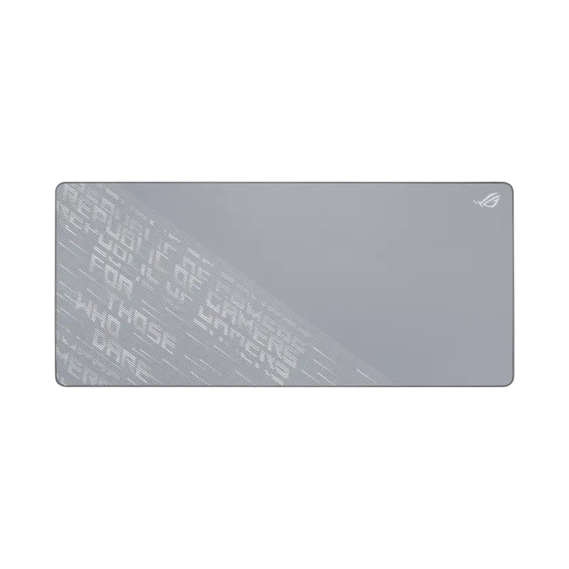 Gaming Mouse Pad ROG SCABBARD II ARCTIC GRAY XXL, 900 x 400 x 3mm, Tri-protective coating