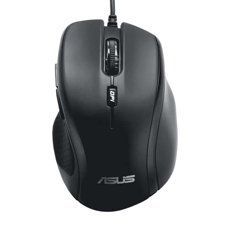 Mouse ASUS UX300 PRO, 1000-3200 dpi, 6 buttons, Ergonomic, 95g, 1.5m, USB, Black