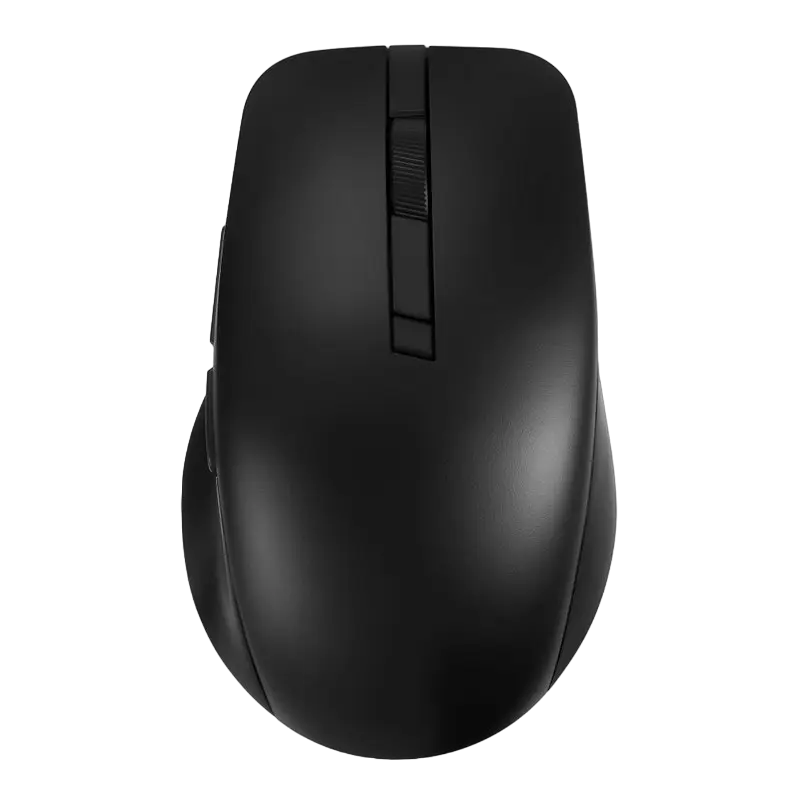 Wireless Mouse ASUS SmartO MD200, up to 4200dpi, 6 buttons, Carrying Loop, 85g. 1xAA, 2.4/BT, Black