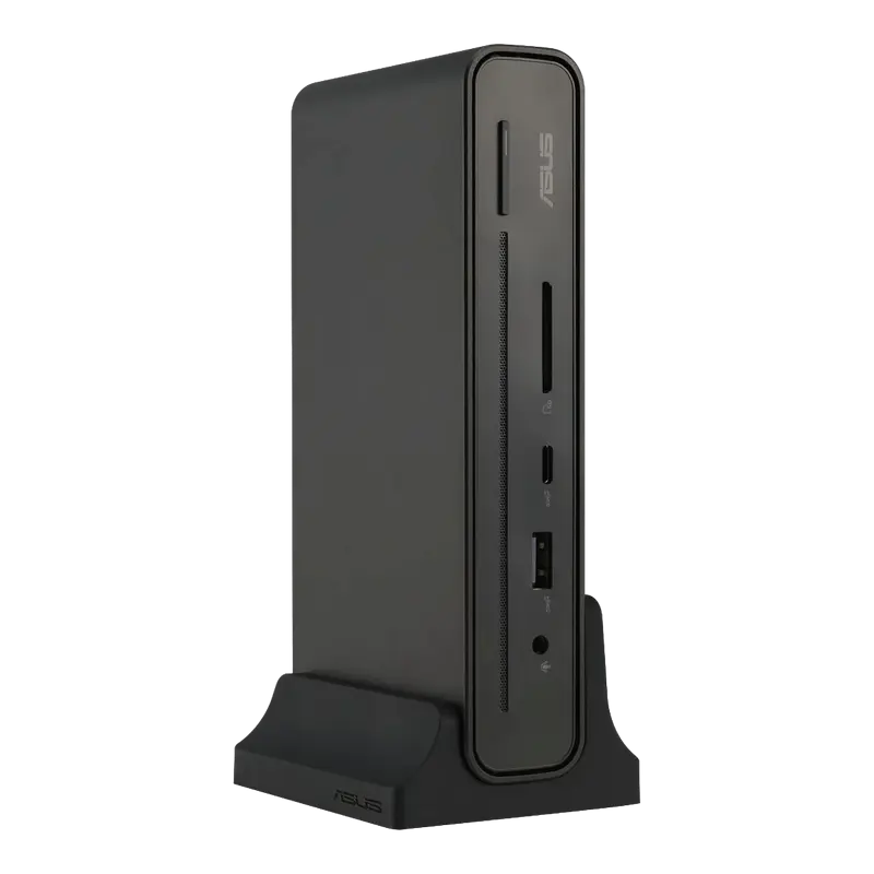 Docking Station ASUS DC300: 2*Type-C, 3*USB3.2, HDMI, DP, PD 90W, RJ-45 (Gigabit), SD, AUX